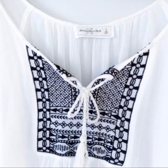 ABERCROMBIE & FITCH BOHO BLOUSE - Picture 6 of 11
